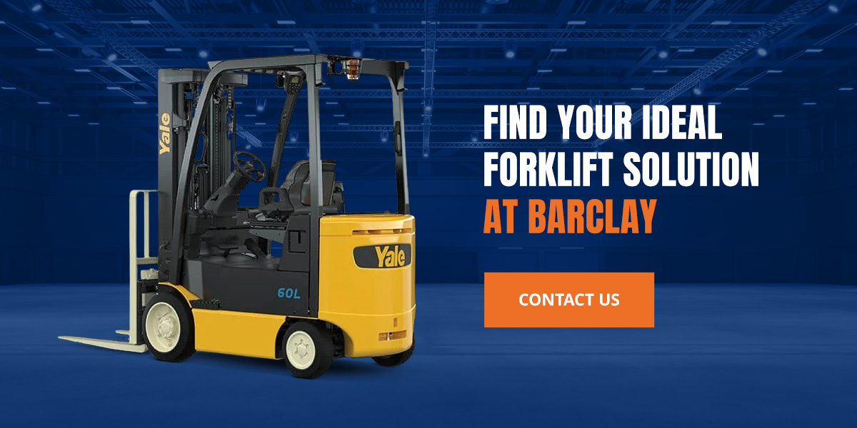 Find your ideal forklift solutions at Barclay